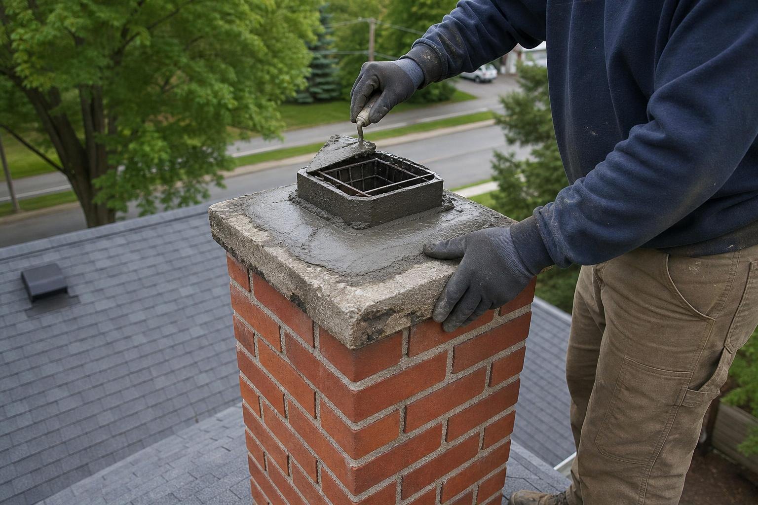 Chimney Cap Installation